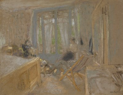 La famille Vuillard à la Closerie des Genêts - Edouard Vuillard